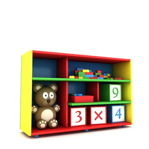 3D Child Room Closet