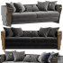 Angelas Luxury Metal Sofa - Thumbnail 2