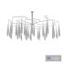 ceiling modern chandelier 3D model - Thumbnail 4