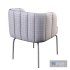 Velour dining chair Douna - Thumbnail 6