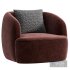 GWYNETH IVORY BOUCLE CHAIR BY CB2 - Thumbnail 4