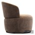 Amber Boucle Swivel Chair By Castlery - Thumbnail 6