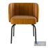 Velour dining chair Douna - Thumbnail 4
