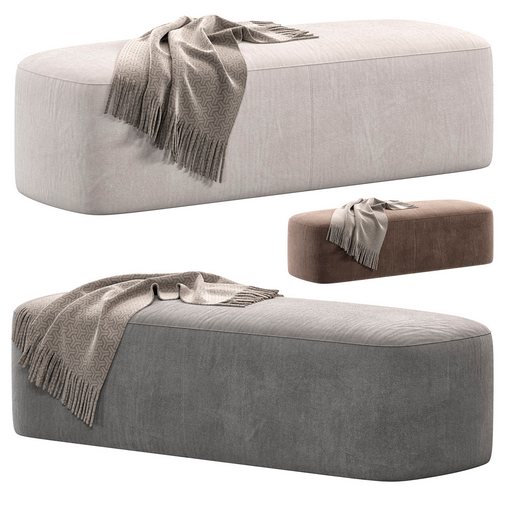Ottoman Bench Stool by vorsen