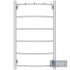 Electric heated towel rail Secado Milan 1 K 80×50 chrome L - Thumbnail 3