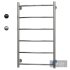 Electric heated towel rail Secado Milan 1 K 80×50 chrome L - Thumbnail 1