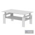 Glass Coffee Table with Lower Shelf - Thumbnail 2