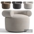Huggy Swivel Armchair - Thumbnail 1