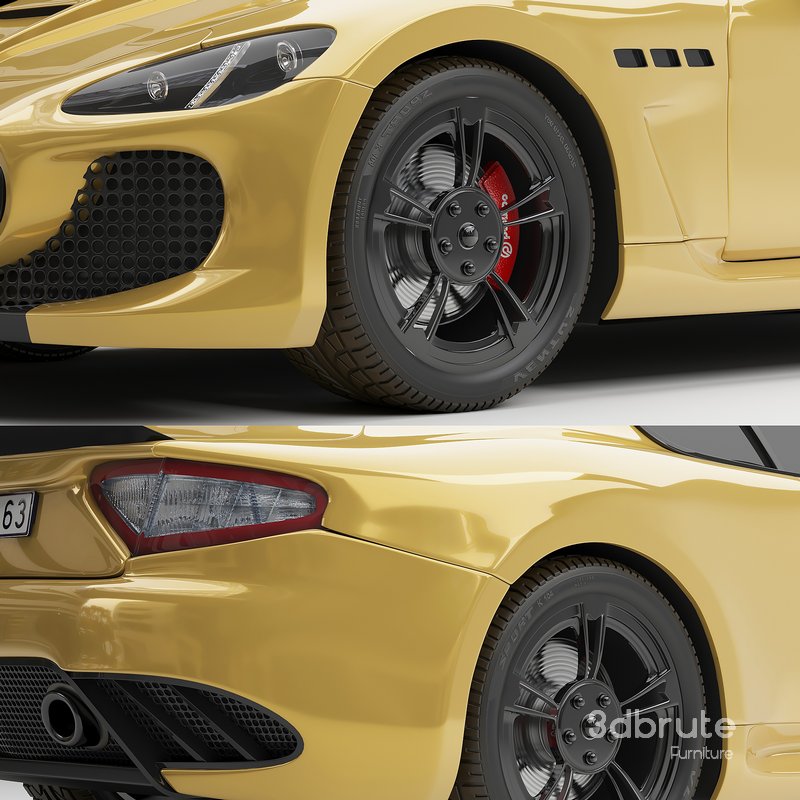 Maserati Granturismo Gold Chrome Image 2