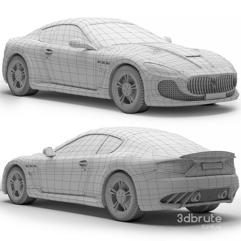 Maserati Granturismo Gold Chrome Image 4