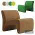 Fauteuil bouclette Armchair - Thumbnail 1