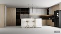 3d model kitchen - Thumbnail 1
