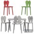 Rabbit Chair Wooden Kids Table And Chair Set By Etsy - Thumbnail 3