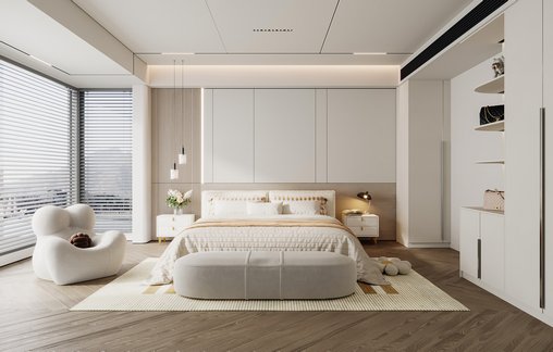 Modern bedroom
