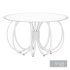 Milo Baughman Chrome Rings Cocktail Table - Thumbnail 2