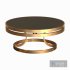 18 gold-plated stainless steel sofa table - Thumbnail 1