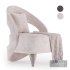 Empire ArmChair black & pink - Thumbnail 2