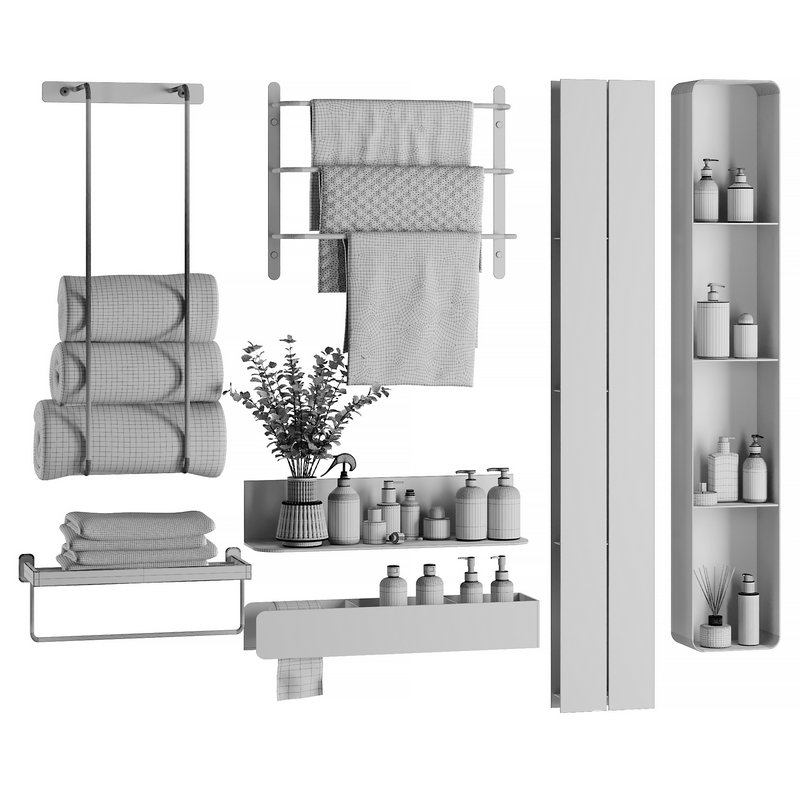 Bathroom accessories SetV8 Image 6