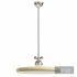 Modern Metal Pendant with White Acrylic Shade and Adjustable Hanging Length LED Bulbs - Thumbnail 3