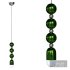 odern Metal Pendant Light with Adjustable Hanging Length and Round Canopy Shape - Thumbnail 1