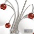 Modern Globe Chandelier with White Glass Shade and Adjustable Hanging Length for Residential Use - Thumbnail 4