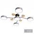 Macaron Molecular LED Ceiling Fixture Metal Living Room Semi Flush Mount Light - Thumbnail 2