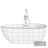 Elegant Modern Oval Freestanding Acrylic Bathtub with Soaking Function and Convenient Drain Assembly - Thumbnail 4