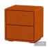 Modern Wood Nightstand with 2 Drawers Small and Stylish Bedroom Storage - Thumbnail 11