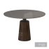Maxwell Dining Table, White Marble - Thumbnail 1