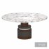 Sass Dining Table from Souda, Large, Black Marble Top - Thumbnail 1