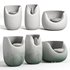 Martn  warps ceramic vases with raw stones - Thumbnail 1