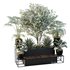 HQ Urban environment set of green plant benches 02 - Thumbnail 2