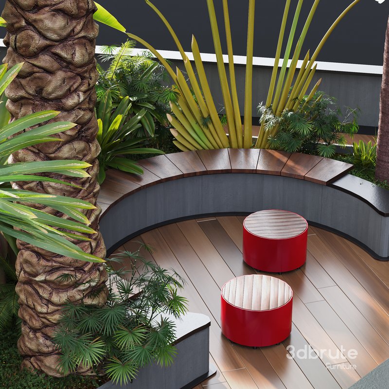 HQ HOTEL Outdoor Plants Set Image 2