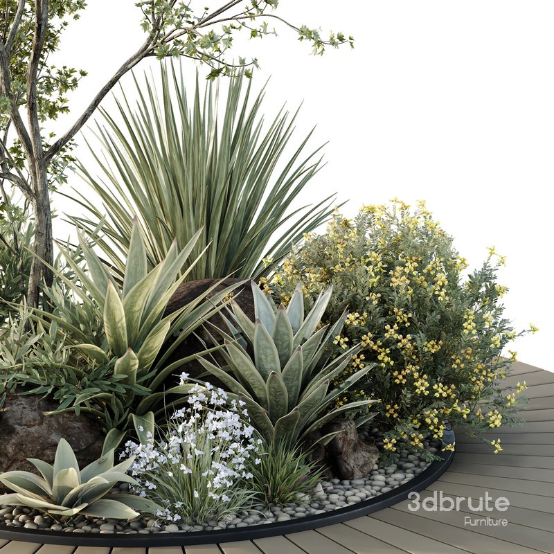 HQ Tree and bush garden box outdoor VOL 15 Image 4