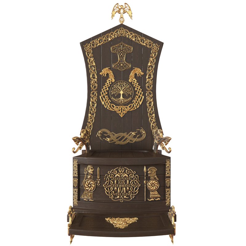 Viking throne Image 3
