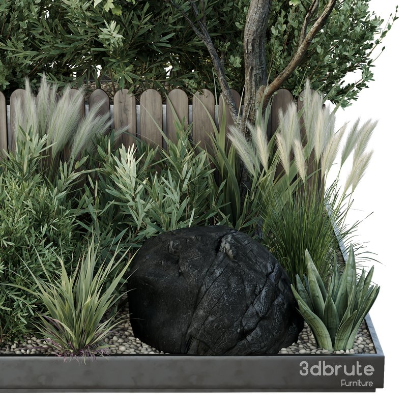 HQ Tree and bush garden box outdoor VOL 17 Image 3