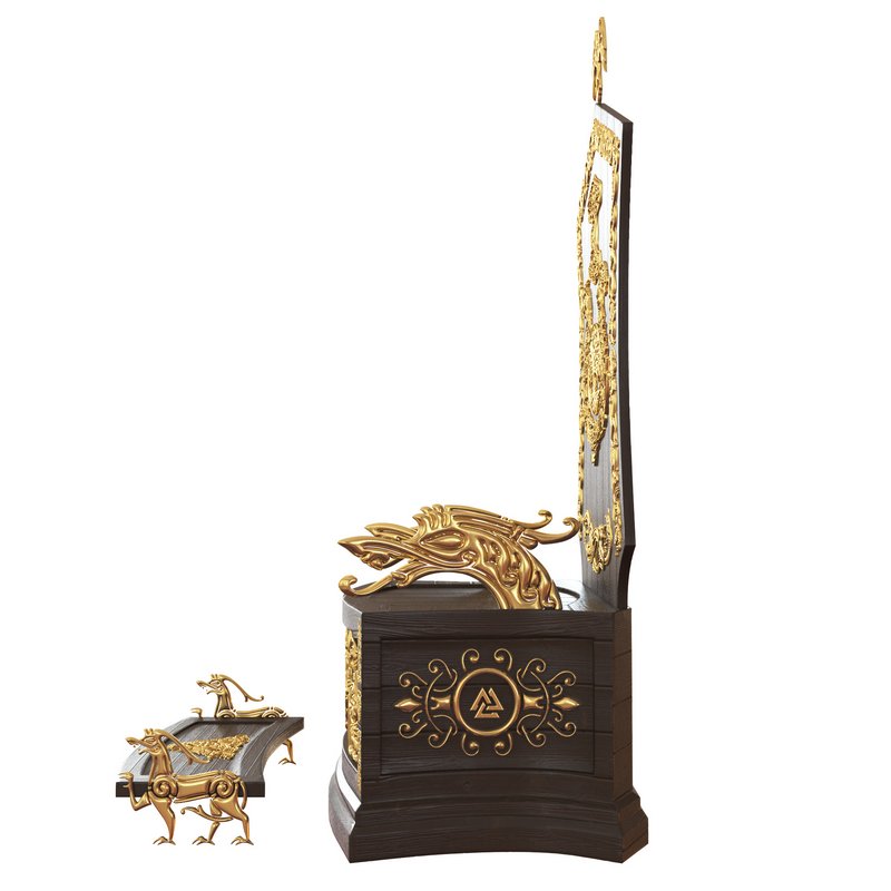 Viking throne Image 2