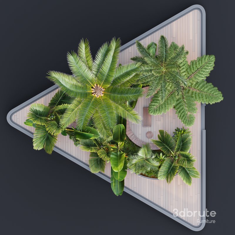 HQ HOTEL Outdoor Plants Set Image 3