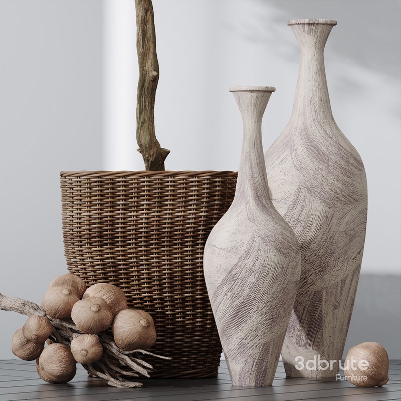HQ Plants Mission Olive Tree Indoor Vase Set005 Image 3