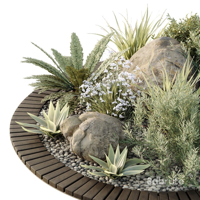 HQ Tree and bush garden box outdoor VOL 08 Image 4