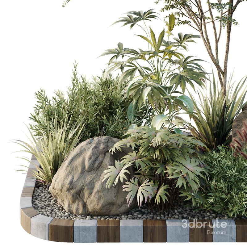 HQ Tree and bush garden box outdoor VOL 14 Image 5