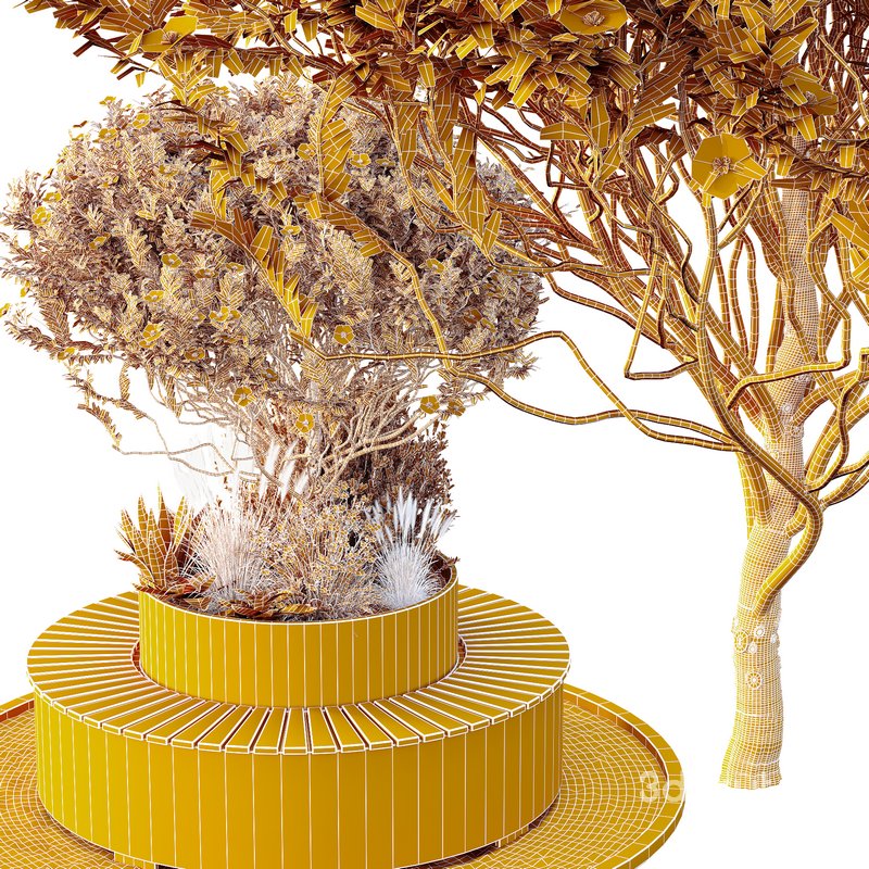 HQ Tree and bush garden box outdoor VOL 21 Image 5