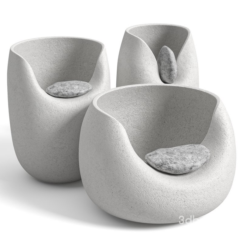 Martn  warps ceramic vases with raw stones Image 4