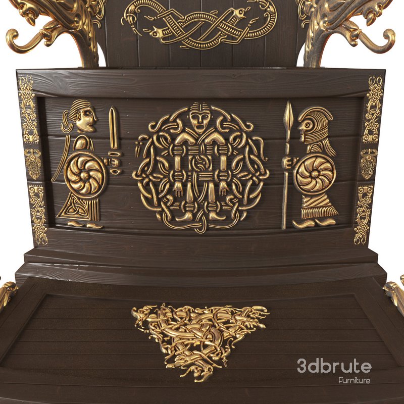 Viking throne Image 4