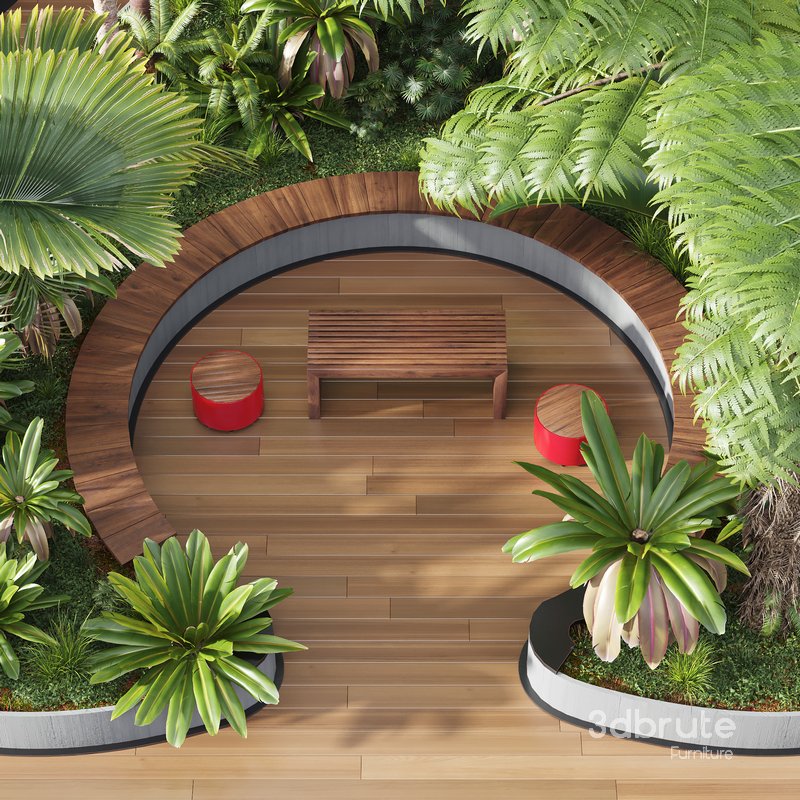 HQ HOTEL Outdoor Plants Set Image 5