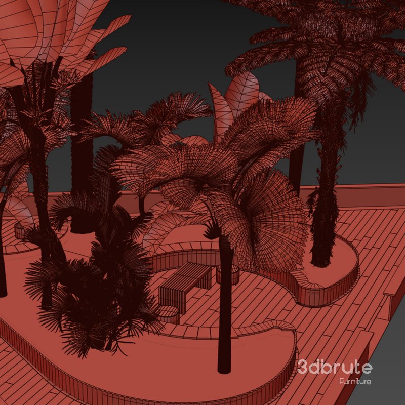 HQ HOTEL Outdoor Plants Set Image 6