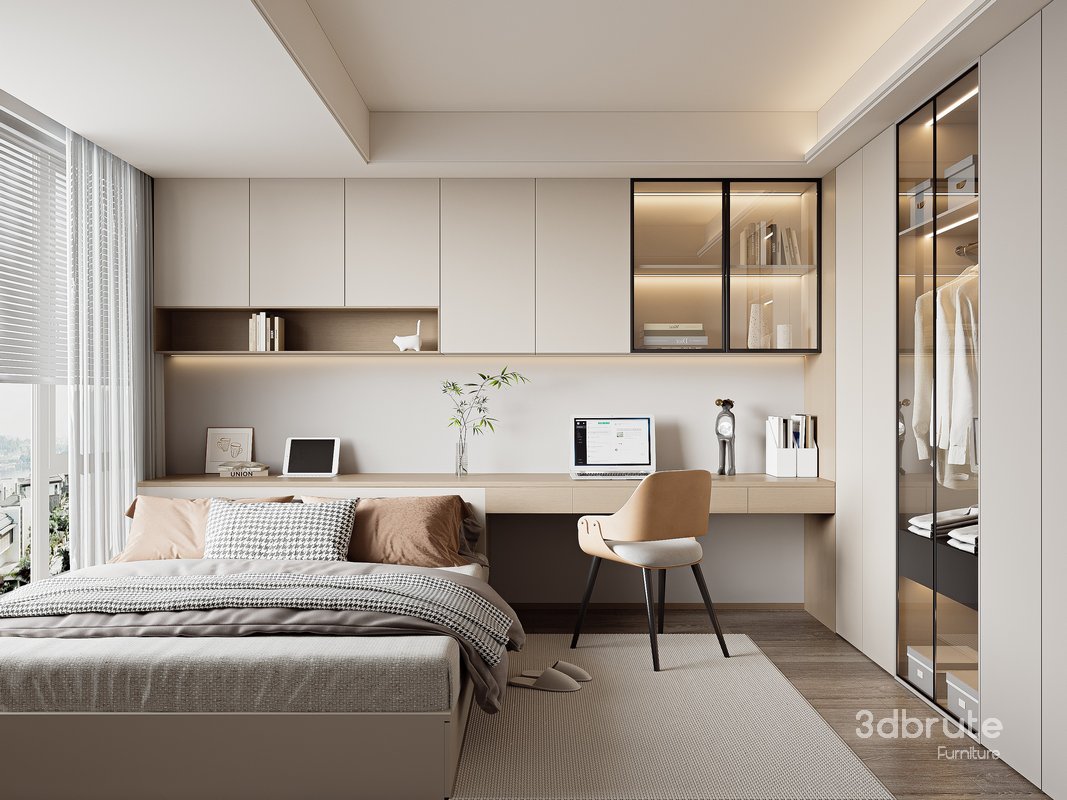 Modern bedroom Image 1