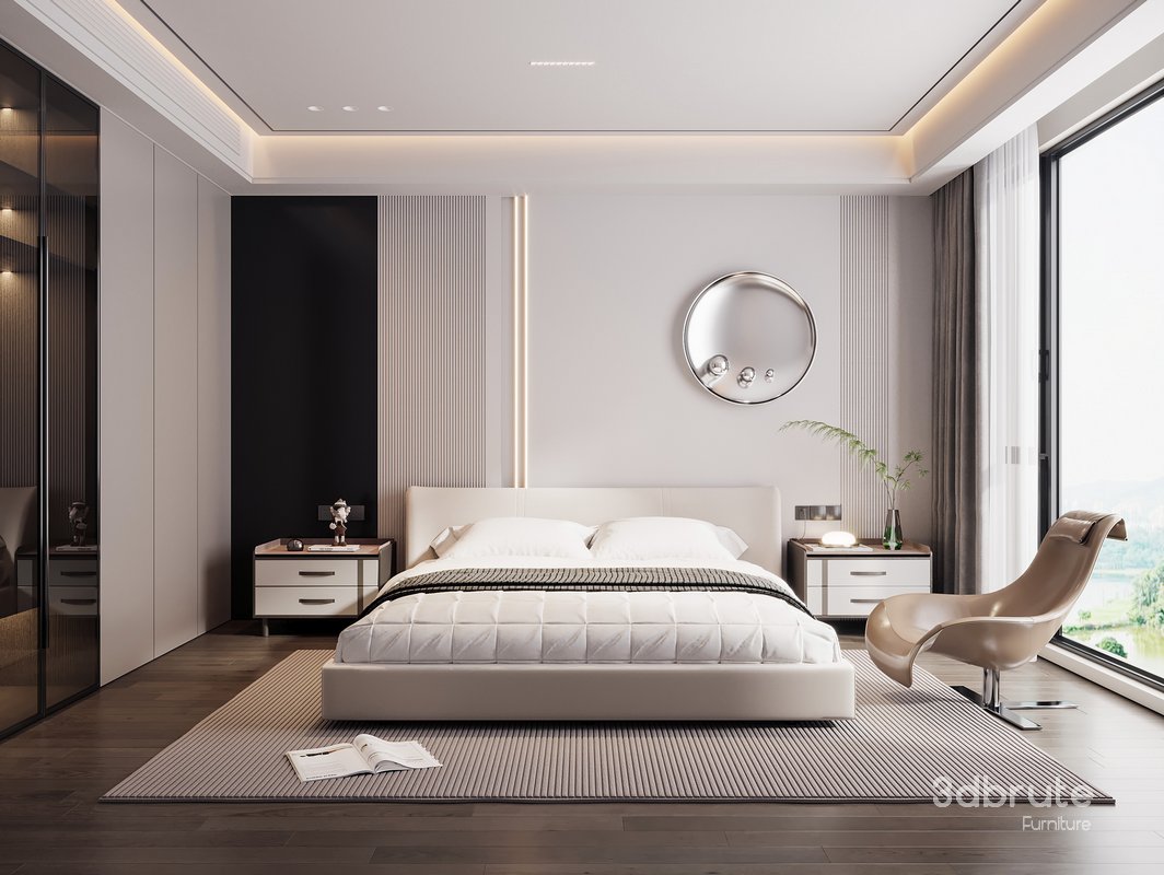 Modern bedroom Image 1