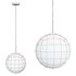 Globe Pendant Ceiling Light Simplicity Metal 1 Light ChromeGold Hanging Ceiling Light - Thumbnail 2