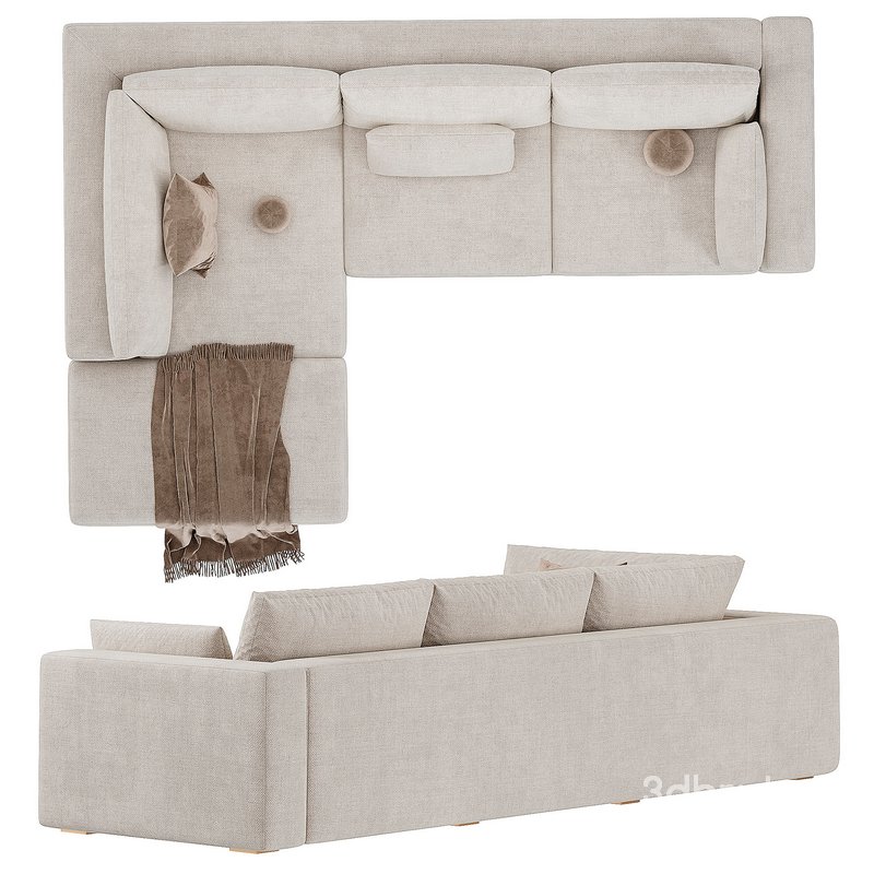 Bumper Sectional Sofa Image 4